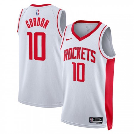 Houston Rockets Eric Gordon 10 Nike 2022-23 Association Edition Valkoinen Miesten Pelipaidat Swingman